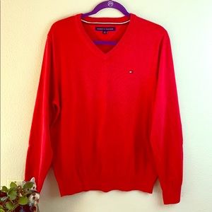 Tommy Hilfiger men’s Sweater V neck size large